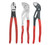3 Pc 10" Pliers Set (87 01 250, 86 03 250, 74 01 250)