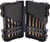 PG114 - 10-PC LEFT HAND SCREW MACHINE DRILL & SQUARE EXTRACTOR SET, 1/8"-3/8", SQE1-SQE5