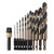 KnKut 12 Pièce 1/4" Hex Shank Quick Release Drill Bit Set