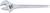 PG158  -  ADJUSTABLE WRENCH 24"CHROME FINISH 600MM