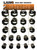 PG350 - 22-PC AXLE NUT SOCKETS DISPLAY