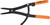 PG186 - PINCE À ANNEAU DE RETENUE EXTERNE - EMBOUT INTERCHANGEABLE
