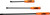 PG195  -  3 PC. PRY BAR WITH STRIKE CAP SET - 12", 17" AND 25"