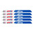 12"x1" 18TPI LAZER Heavy Metal (1/16" - 1/4") Recip 5 pk