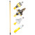 Light Bulb Changer w/11' 3-Section Steel Pole & 3 Changer Heads plus 2-Piece Broken Bulb Changer