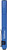 PG417 - LAMPE DE POCHE MINI-TAC NON RECHARGEABLE EN ALUMINIUM - BLEU - 2 PILES AAA