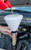 PLASTIC FUNNEL WITH LID & CAP