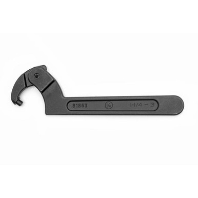 GearWrench 81856 Adjustable Hook Spanner Wrench - 2" To 4-3/4" Capacity