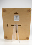 back of art board, with easel