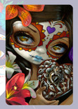 Jasmine Becket-Griffith: Dia de los Muertos Milagros: Corazon Magnet