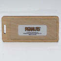 Peanuts “All Vibes Welcome” Wooden Bag Tag