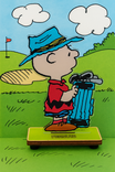 Peanuts Golf Laser Sculpture Set