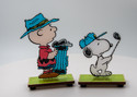 Peanuts Golf Laser Sculpture Set