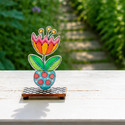 Mary Engelbreit Tulip Mini Laser Sculpture