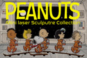 Peanuts Gang In Space Laser Sculpture Set (5 units)