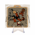 Peanuts Gang in Space Square Bag Tag