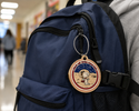 Peanuts "Out of This World" 3" Round Bag Tag