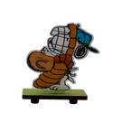 Team Peanuts Baseball Mini Laser Sculpture Set – 4 Piece Gift Pack