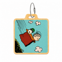 Peanuts Test Pilot Bag Tag