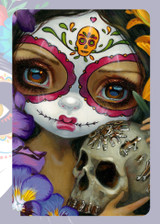 Jasmine Becket-Griffith: Dia de los Muertos Milagros: La Calavera Magnet