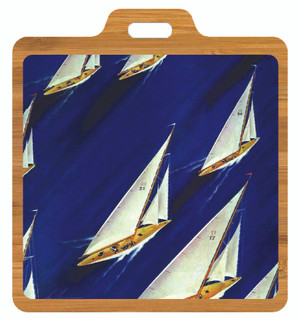 Saturday Evening Post: Sailing Bag Tag