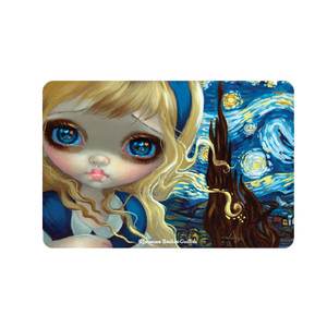 Alice and the Starry Night magnet