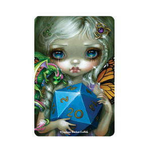 Jasmine Becket-Griffith-  "20 Sided Dice Fairy"  Magnet