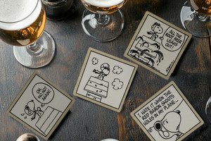 Peanuts Coaster Set- Sept. 3, 1980