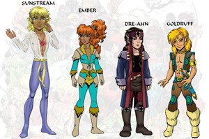 ElfQuest Pin Collection Series 2 (set of 4 pins)