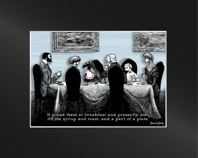 Edward Gorey: Doubtful Guest   Laser Cel