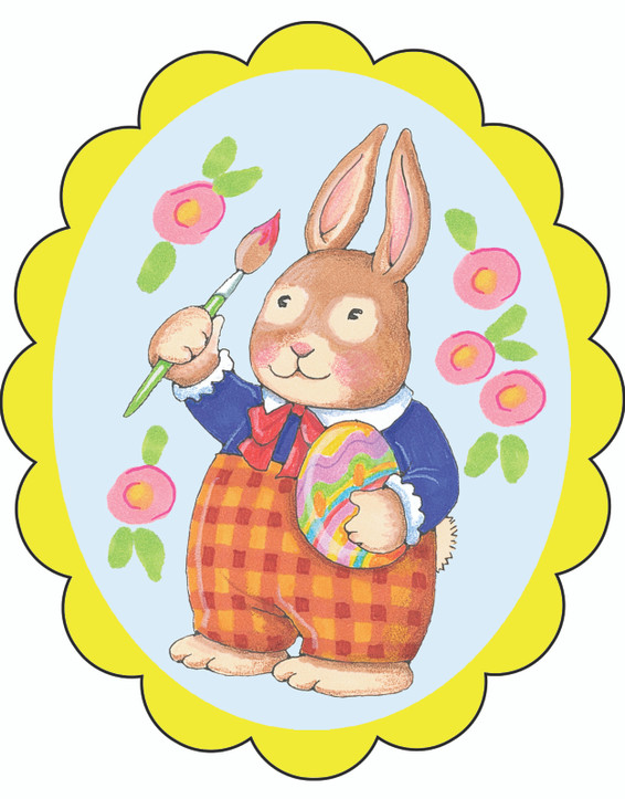 Mary Engelbreit- Easter Ornament-  Boy Bunny