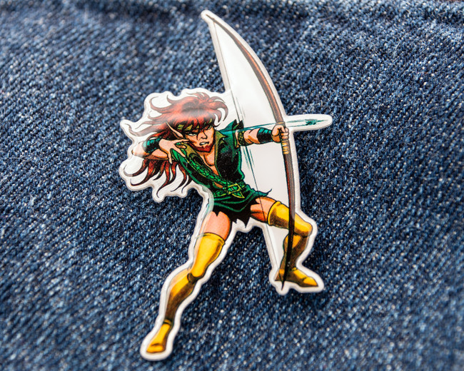 ElfQuest Aluminum Pin – Strongbow
