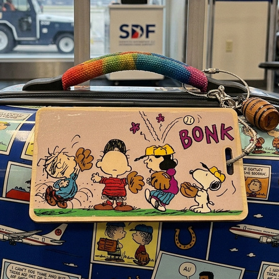 Peanuts "Bonk" Bag Tag