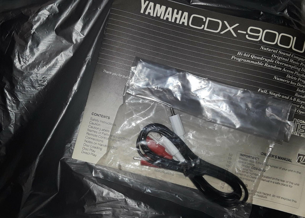 Yamaha CDX-900U Natural Sound | Compact Disc Player (New!) - Wolf's Big ...