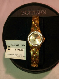 CITIZEN Eco-Drive WOMENS Wrist Watch MODEL: EK4905-56P  | *FREE SHIPPING* |