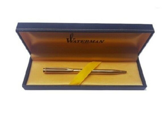 Waterman 26039 | Gentleman Gold Plate Rollerball Pen | Paris (New!)
