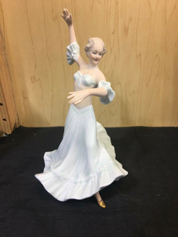 NEW VINTAGE WALLENDORF BALLROOM DANCER PISQUE FIGURINE 1509 GERMANY