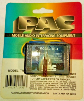 PAC | TR-4 LOW VOLTAGE (REMOTE TURN ON) TRIGGER | FREE SHIPPING | 