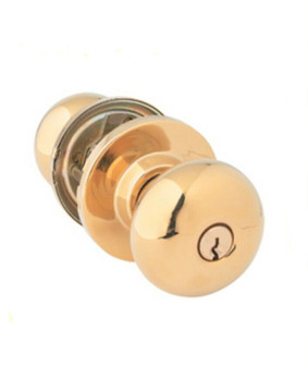 Global Door Controls GLFK53PD Sun 605 Polished Brass Door Knob (Brand New!)