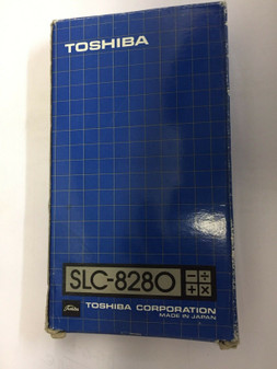 Toshiba Liquid Crystal Calculator SLC-8280 NEW IN BOX RARE!!! JAPAN