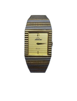 Jordache 61288 Gold & Silver Analog Quartz Wristwatch (Brand New!)