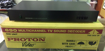 BRAND NEW HiFi PROTON 690 TV Sound Decoder HIGH END VINTAGE!