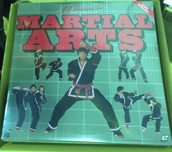 Al Thomas In The World of Martial Arts  Laserdisc Movie - NEW