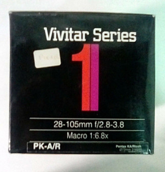 Vivitar Series 28-105mm/f2.8-3.8 Macro 1:6.8x Lens for Pentax KA/Ricoh (NEW!)