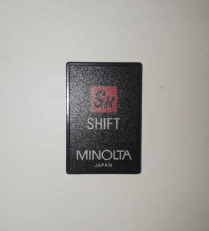 Minolta (Camera Co.) Automatic Shift Card (BRAND NEW!)