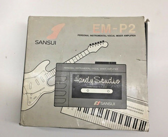 Sansui Studio P2 Model EM-P2 Personal Instrumental Vocal Mixer Amplifier Rare!