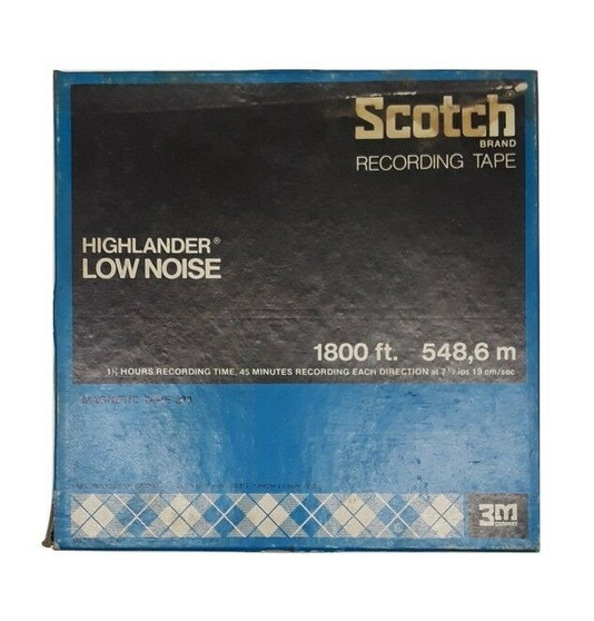 Vintage Scotch R90 Highlander 1800 Ft. Recording Tape | Made in Japan (New!)