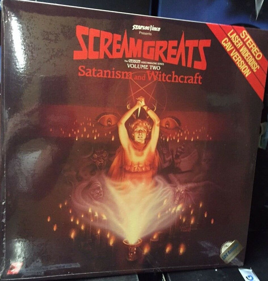 NEW ScreamGreats Satanism and Witchcraft Volume Two laserdisc RARE Fangoria