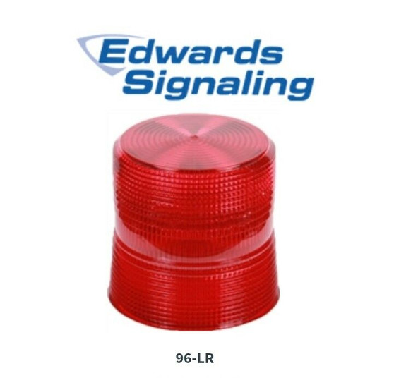 Edwards Signaling 96-LR Red Replacement Lens (New!)