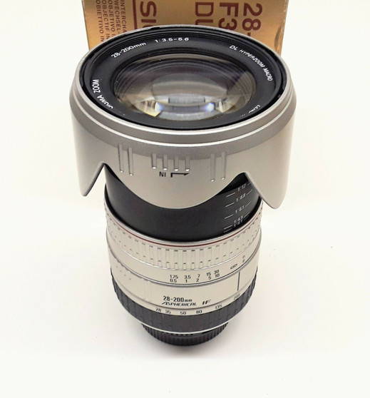 Sigma 28-200/f3.5-5.6 DL HyperZoom Macro Lens for Nikon AF-D (BRAND NEW!)